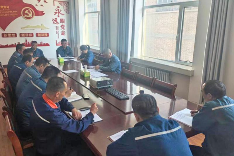 配送公司裝卸作業(yè)部黨支部召開黨建品牌創(chuàng)建啟動會